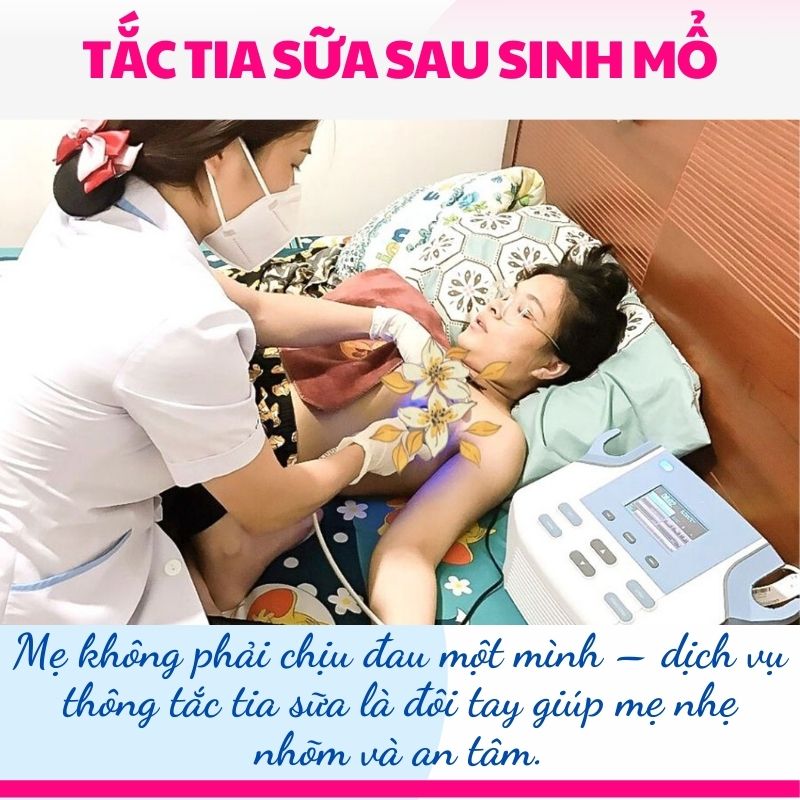 Mẹ không phải chịu đau một mình – dịch vụ thông tắc tia sữa là đôi tay giúp mẹ nhẹ nhõm và an tâm